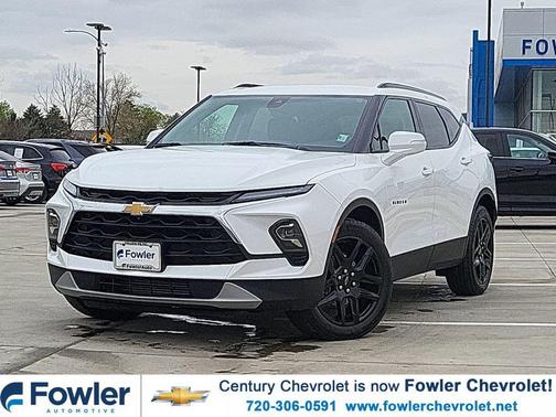 Summit White 2024 Chevrolet Blazer 3LT