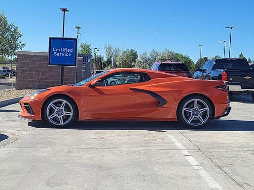 Sebring Orange Tintcoat 2025 Chevrolet Corvette Stingray w/1LT
