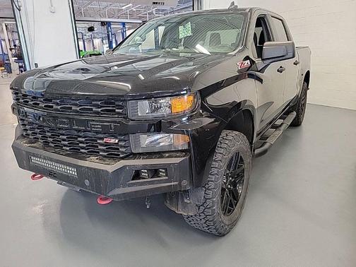 Black 2021 Chevrolet Silverado 1500 Custom Trail Boss