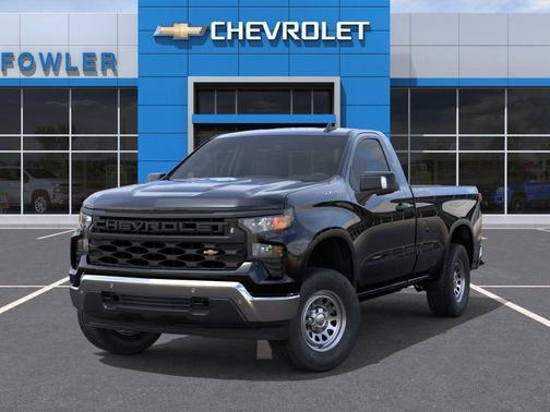 Black 2026 Chevrolet Silverado 1500 WT