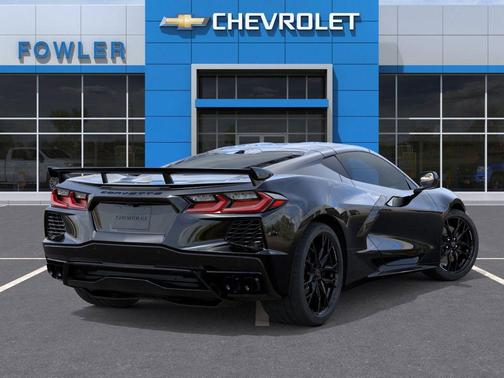 Black 2026 Chevrolet Corvette Stingray w/3LT