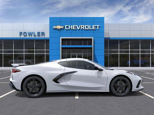 Arctic White 2026 Chevrolet Corvette Stingray w/3LT