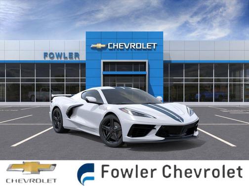 Arctic White 2026 Chevrolet Corvette Stingray w/3LT