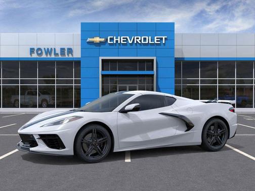 Arctic White 2026 Chevrolet Corvette Stingray w/3LT