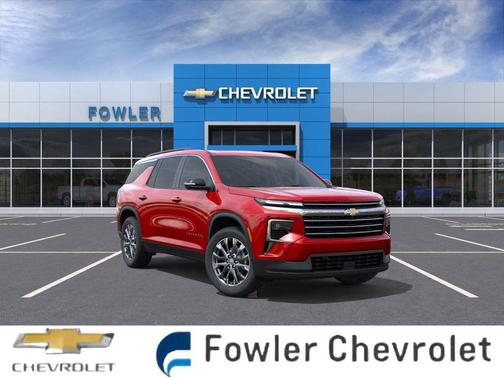 Radiant Red Tintcoat 2026 Chevrolet Traverse LT
