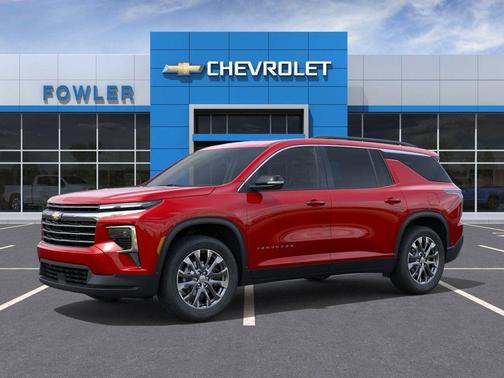 Radiant Red Tintcoat 2026 Chevrolet Traverse LT