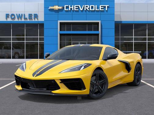 Competition Yellow Tintcoat Metallic 2026 Chevrolet Corvette Stingray w/2LT