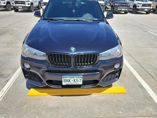 Carbon Black Metallic 2017 BMW X3 xDrive28i