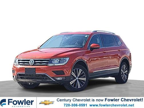 Habanero Orange Metallic 2018 Volkswagen Tiguan 2.0T SEL