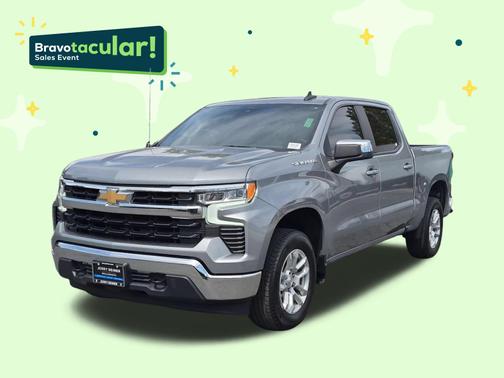 Sterling Gray Metallic 2024 Chevrolet Silverado 1500 LT (2FL)