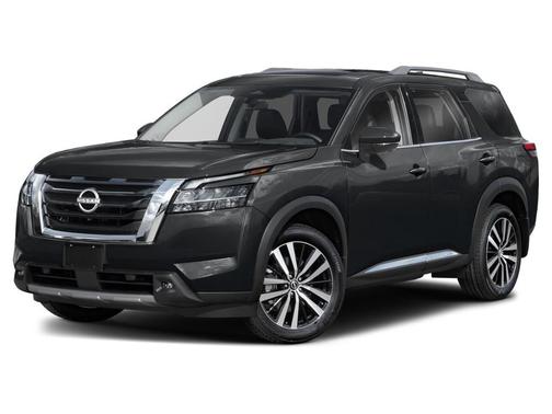 Boulder Gray 2024 Nissan Pathfinder Platinum FWD