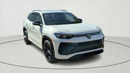 White 2026 Volkswagen Tiguan 2.0T SE R-Line Black