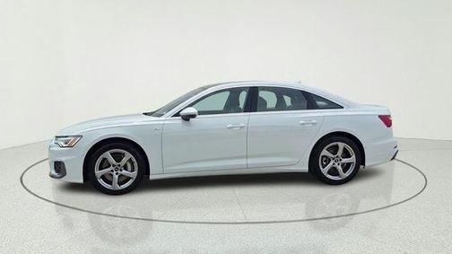 Glacier White Metallic 2024 Audi A6 55 Premium Plus