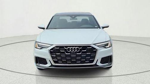 Glacier White Metallic 2024 Audi A6 55 Premium Plus