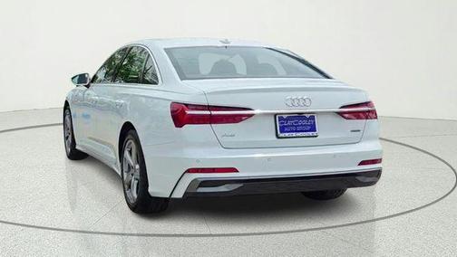 Glacier White Metallic 2024 Audi A6 55 Premium Plus