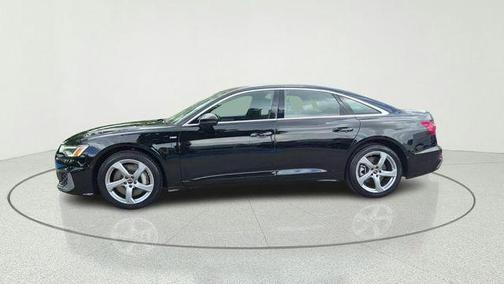 Black 2024 Audi A6 55 Premium Plus