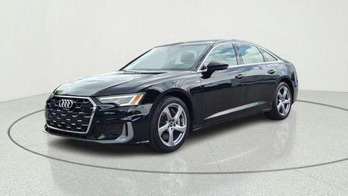 Black 2024 Audi A6 55 Premium Plus