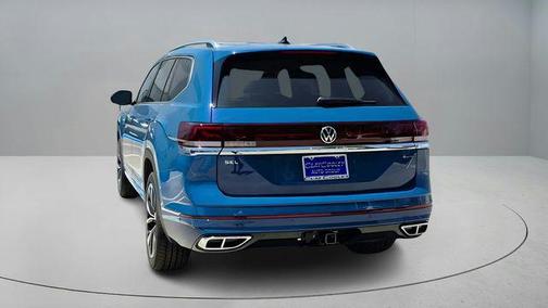 Mountain Lake Blue Metallic 2025 Volkswagen Atlas 2.0T SEL Premium R-Line 4MOTION