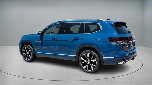 Mountain Lake Blue Metallic 2025 Volkswagen Atlas 2.0T SEL Premium R-Line 4MOTION