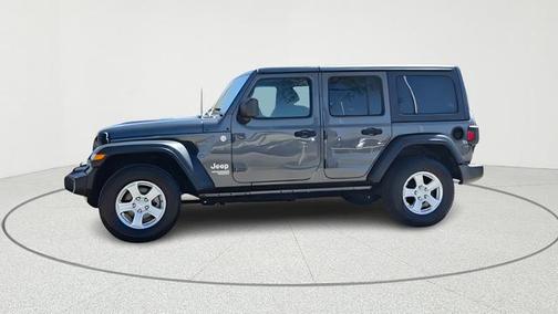 Granite Crystal Metallic Clearcoat 2019 Jeep Wrangler Unlimited Sport