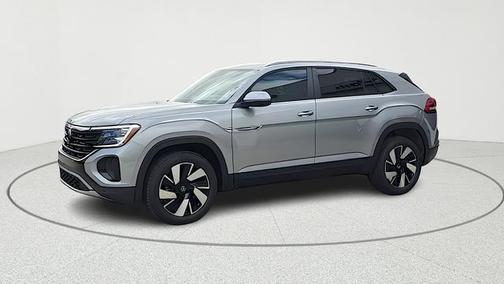 silver mist metallic 2026 Volkswagen Atlas Cross Sport 2.0T SE w/Technology 4MOTION