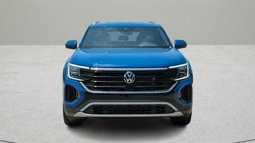 Blue 2025 Volkswagen Atlas Cross Sport 2.0T SE w/Technology 4MOTION