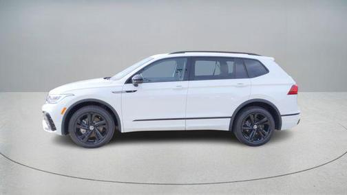 Opal White Pearl 2024 Volkswagen Tiguan 2.0T SE R-Line Black