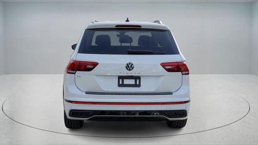 Opal White Pearl 2024 Volkswagen Tiguan 2.0T SE R-Line Black