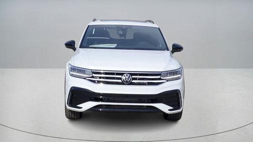 Opal White Pearl 2024 Volkswagen Tiguan 2.0T SE R-Line Black