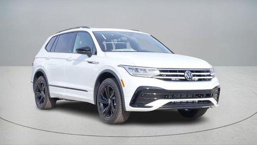 Opal White Pearl 2024 Volkswagen Tiguan 2.0T SE R-Line Black