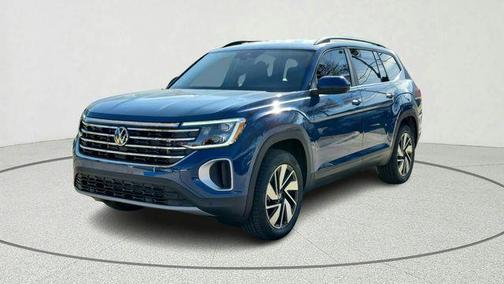 Mountain Lake Blue Metallic 2026 Volkswagen Atlas 2.0T SE w/Technology 4MOTION
