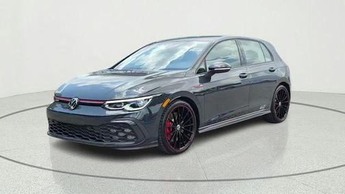 Urano Gray w/Black Roof 2023 Volkswagen Golf GTI 2.0T S DSG