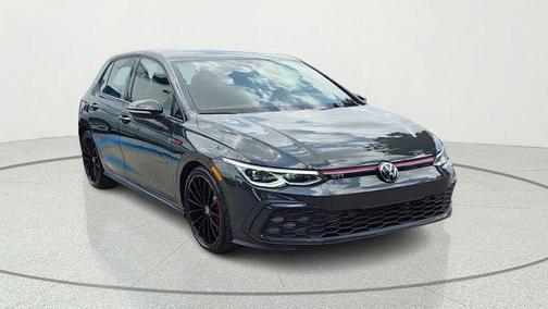 Urano Gray w/Black Roof 2023 Volkswagen Golf GTI 2.0T S DSG