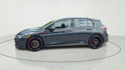 Urano Gray w/Black Roof 2023 Volkswagen Golf GTI 2.0T S DSG