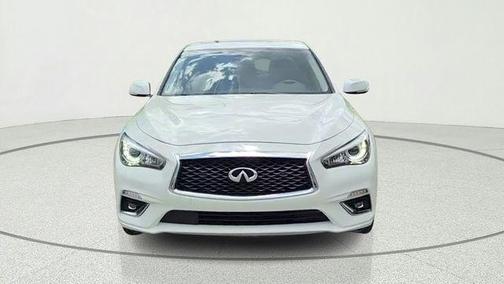 Majestic White 2023 INFINITI Q50 3.0t LUXE