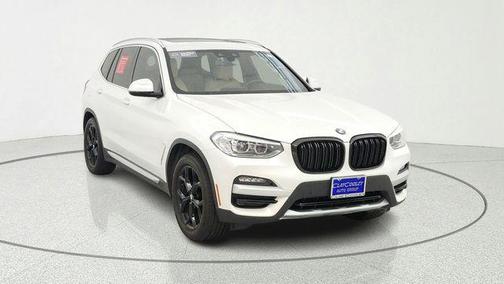 Mineral White Metallic 2021 BMW X3 sDrive30i