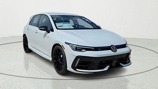 pure white 2026 Volkswagen Golf R 2.0T DSG