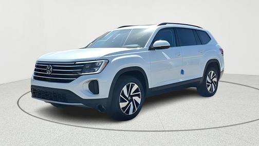 White 2026 Volkswagen Atlas 2.0T SE w/Technology