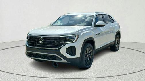 White 2026 Volkswagen Atlas Cross Sport 2.0T SE w/Technology