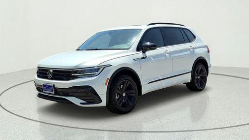 Opal White 2024 Volkswagen Tiguan 2.0T SE R-Line Black