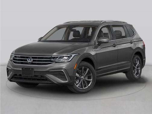 Opal White 2024 Volkswagen Tiguan 2.0T SE R-Line Black