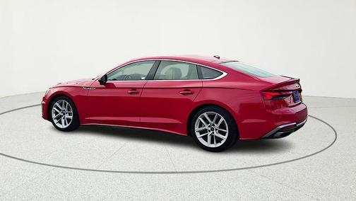 Red 2024 Audi A5 Sportback 45 S Line Premium Plus