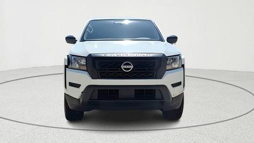 Glacier White 2024 Nissan Frontier S