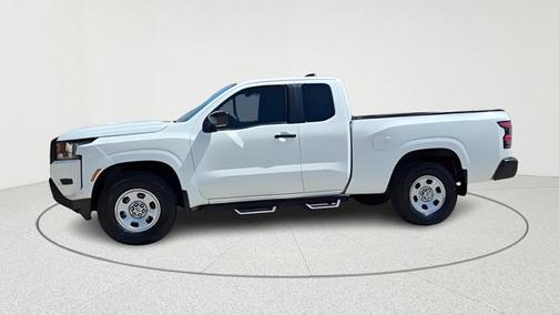 Glacier White 2024 Nissan Frontier S
