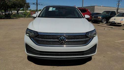 Opal White 2024 Volkswagen Jetta 1.5T SE
