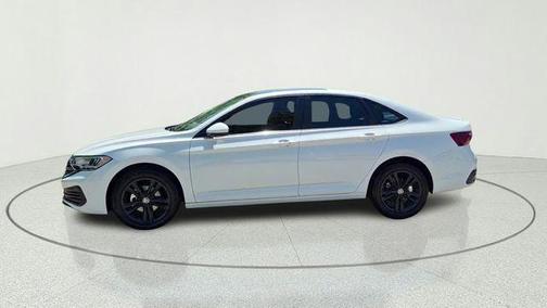 Opal White 2024 Volkswagen Jetta 1.5T SE