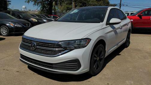 Opal White 2024 Volkswagen Jetta 1.5T SE