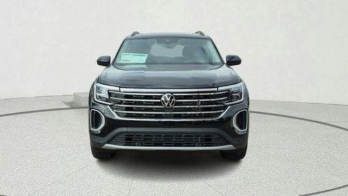 Deep Black Pearl 2026 Volkswagen Atlas 2.0T SE w/Technology