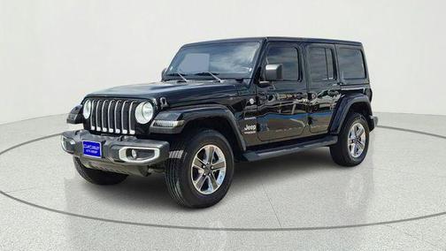 Black Clearcoat 2021 Jeep Wrangler Unlimited Sahara
