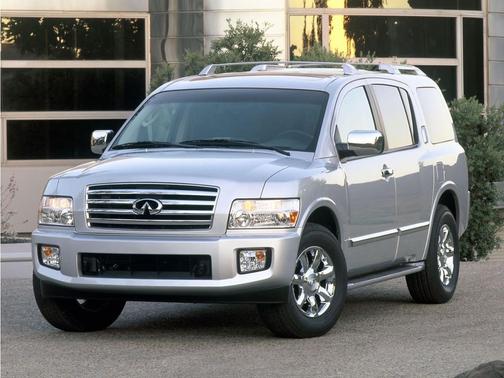 Silver Indulgence 2004 INFINITI QX56 Base